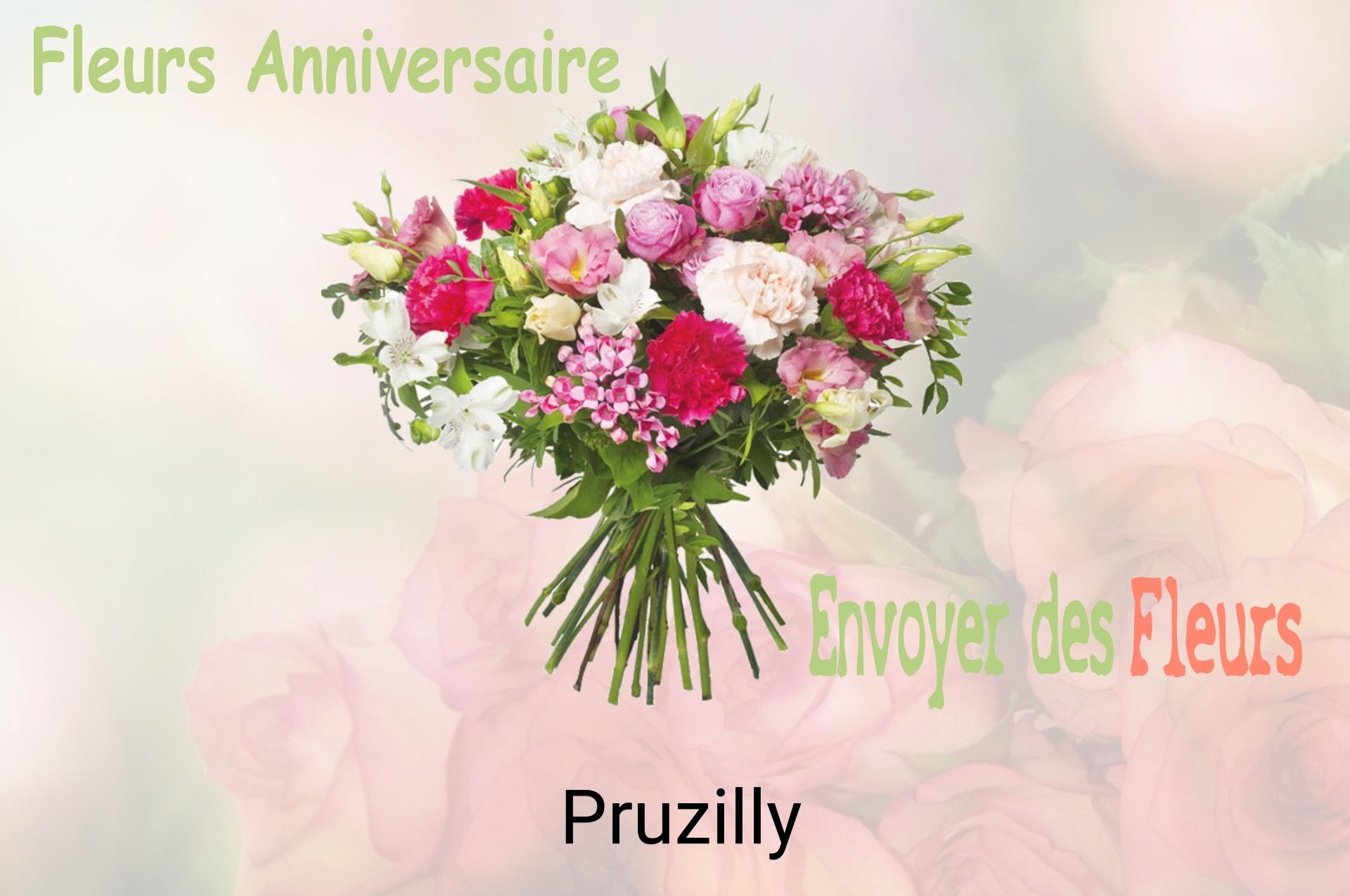 Bouquet de fleurs d’anniversaire livré à Pruzilly